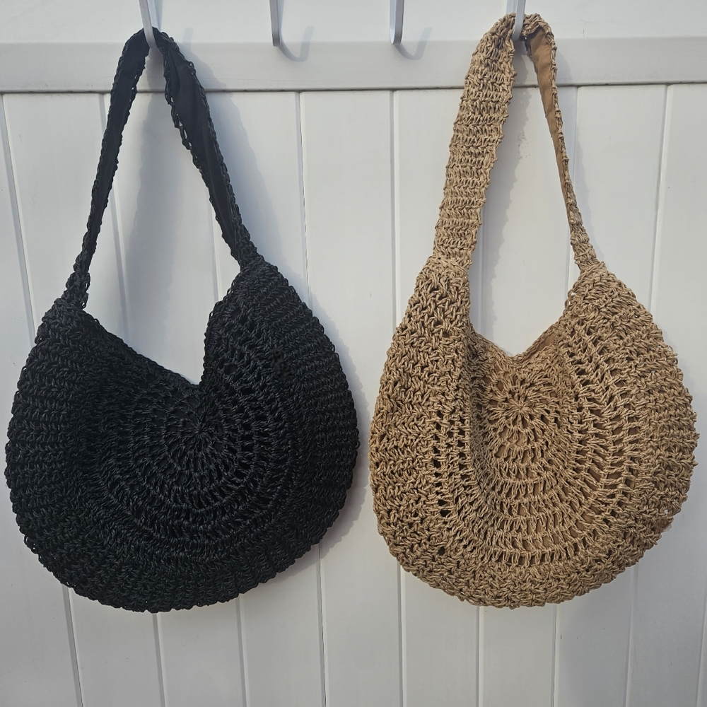 Vacation Crochet Shoulder Bag